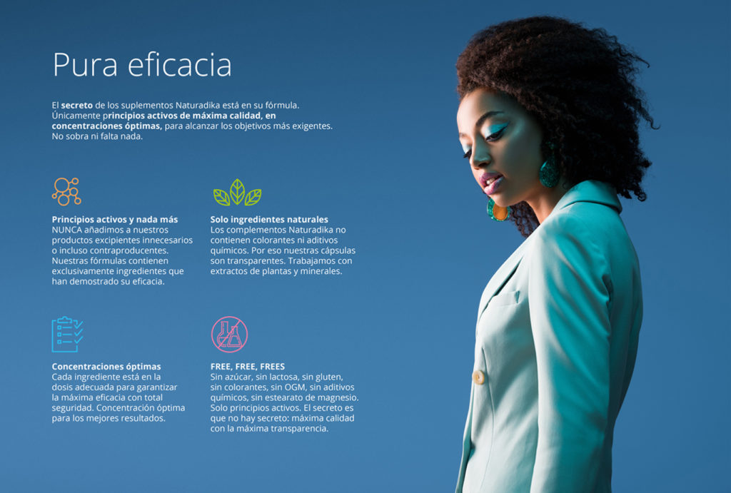 Branding para cosmética - Eficacia