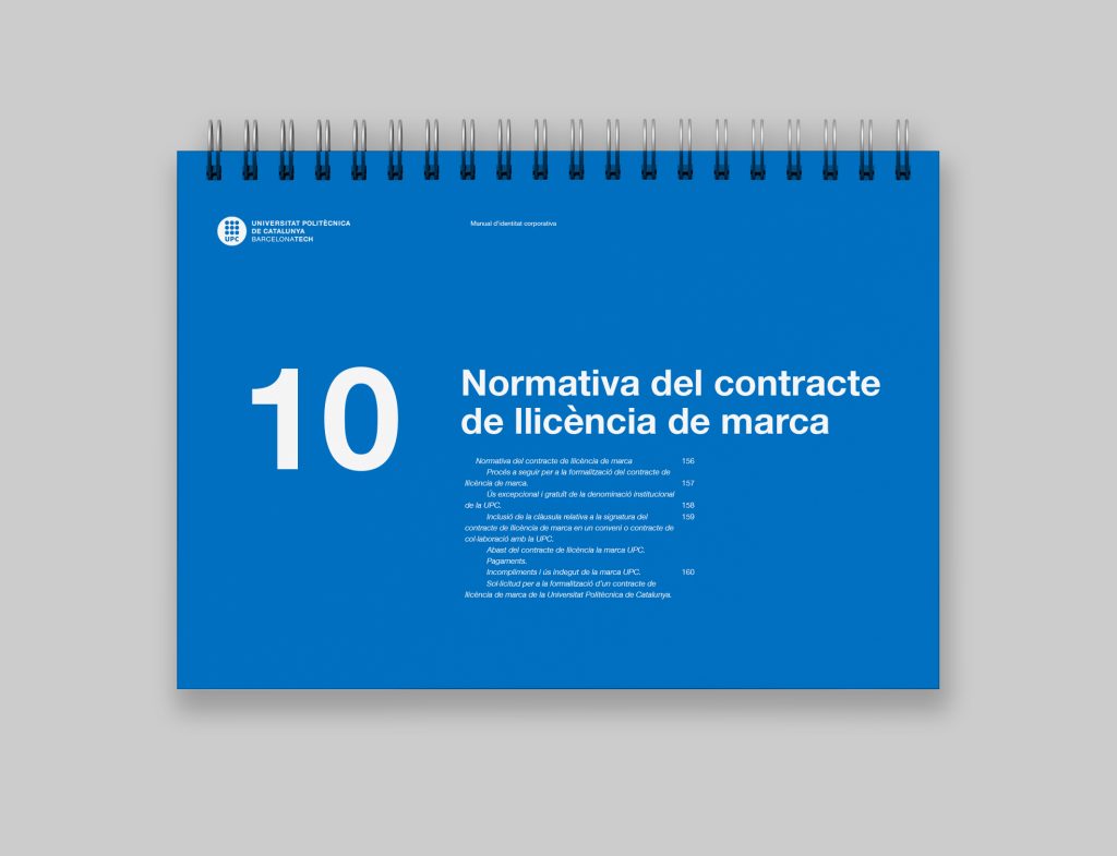El disseny de manual didentitat corporativa per a la Universitat Politècnica de Catalunya BarcelonaTech