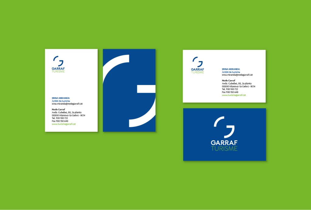 Diseño y creación de la marca Garraf Turismo