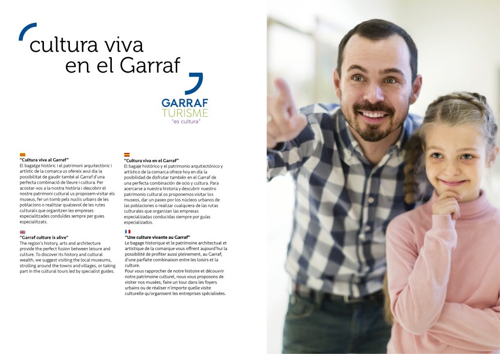 Fulletó de la marca Garraf Turisme