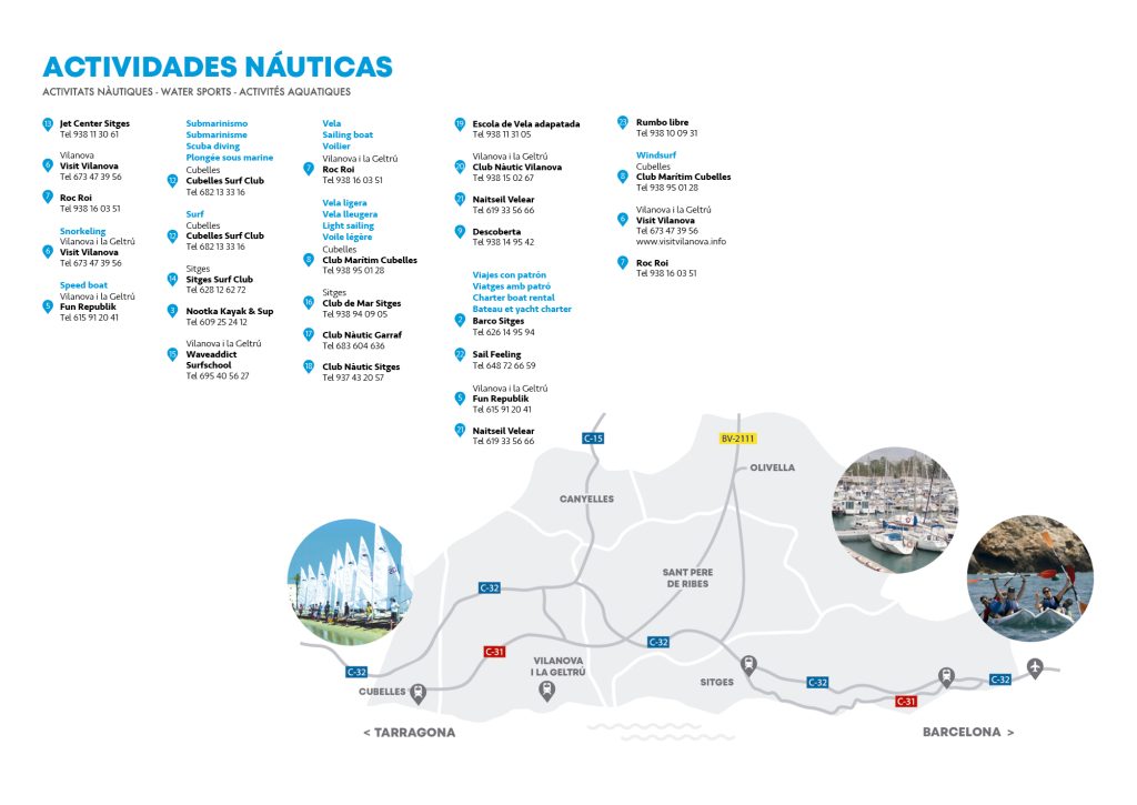 Fulletó de la marca Garraf Turisme
