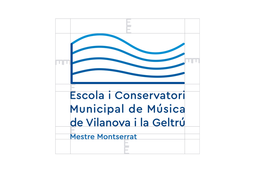 Diseño del logotipo para el Conservatori de Música de Vilanova en su 50 aniversario