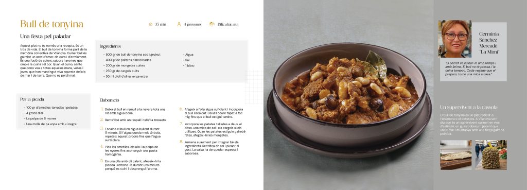 Disseny del llibre de receptes de la cuina marinera del Garraf